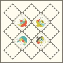 Sandy Gervais Sixties Throwback Quilt And Pillow Pattern