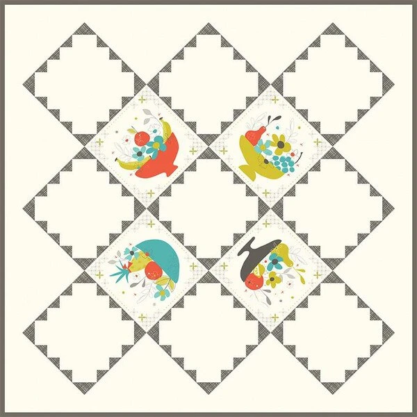 Sandy Gervais Sixties Throwback Quilt And Pillow Pattern 1 Sandy Gervais Sixties Throwback Quilt And Pillow Pattern