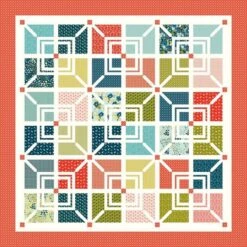 Sandy Gervais Squared X's 4 Quilt Pattern