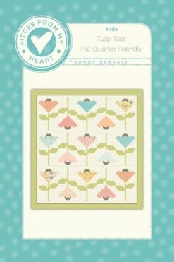 Sandy Gervais Tulip Toss Quilt Pattern