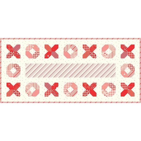 Sandy Gervais XOX Runner Pattern 1 Sandy Gervais XOX Runner Pattern