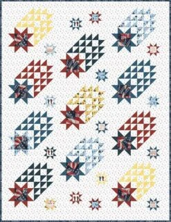 Sally Davies Star Stream Quilt Pattern -Riley Blake Designs P162 STARSTREAM media 3
