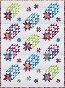 Sally Davies Star Stream Quilt Pattern -Riley Blake Designs P162 STARSTREAM media 4