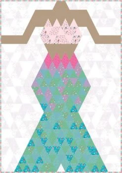 Jennifer Long Be A Mermaid Quilt Pattern