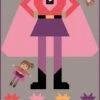 Jennifer Long Be A Superhero - Be Fearless Quilt Pattern