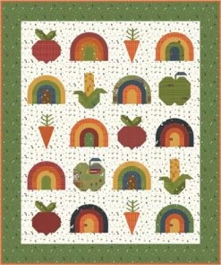 Jennifer Long Eat The Rainbow Quilt Pattern