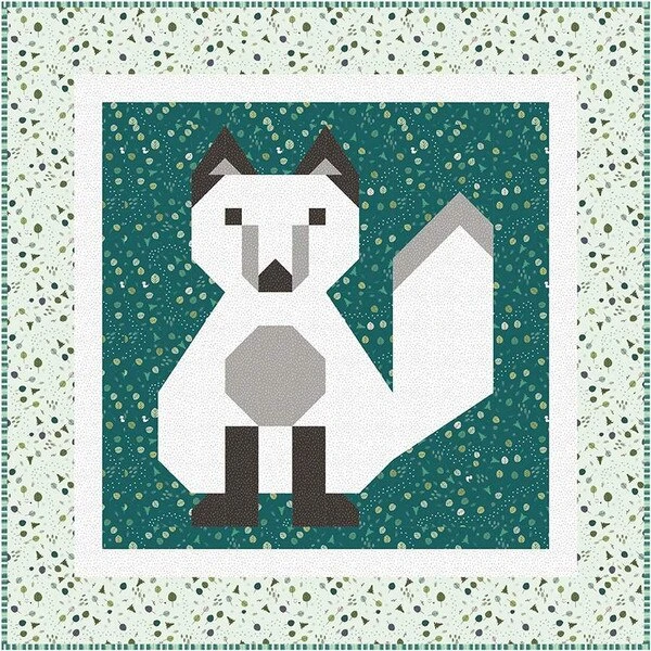 Jennifer Long Fox Cub Crib Quilt Pattern 3 Jennifer Long Fox Cub Crib Quilt Pattern - Image 3