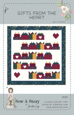 Jennifer Long Gifts From The Heart Quilt Pattern