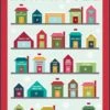 Jennifer Long North Pole Village Advent Calendar Quilt Pattern