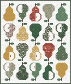 Jennifer Long Pear Season Quilt Pattern -Riley Blake Designs P177 PEARSEASON media 3