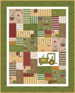 Jennifer Long Quilted Fields Quilt Pattern
