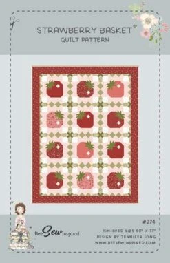 Jennifer Long Strawberry Basket Quilt Pattern