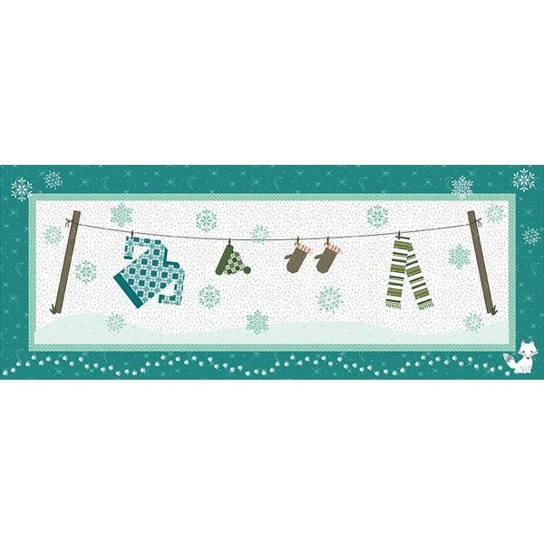 Jennifer Long Winter Clothesline Bench Pillow Pattern Sewing Version 1 Jennifer Long Winter Clothesline Bench Pillow Pattern Sewing Version