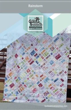 Quilt Addicts Anonymous Rainstorm Quilt Pattern