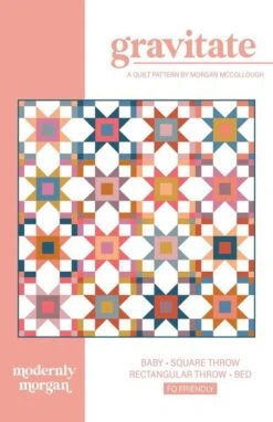 Modernly Morgan Gravitate Quilt Pattern