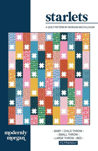 Modernly Morgan Starlets Quilt Pattern 1 Modernly Morgan Starlets Quilt Pattern