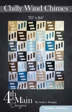 4th & Main Designs Chilly Wind Chimes Quilt Pattern