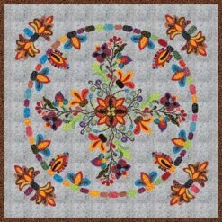 Traditional Primitives Delightful Garden Quilt Pattern -Riley Blake Designs P217 DELIGHTFULGRDN media 3