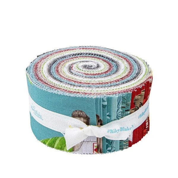 Spring Barn Quilts 2 1/2" Rolie Polie 1 Spring Barn Quilts 2 1/2" Rolie Polie