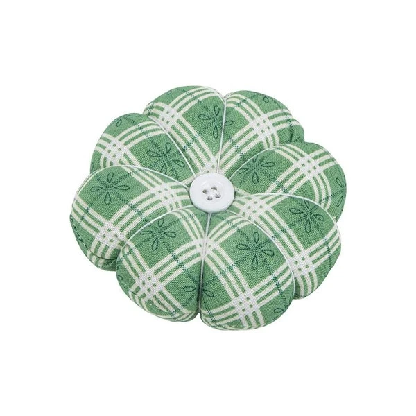 Lori Holt Bee Plaid Wrist Pin Cushion 1 Lori Holt Bee Plaid Wrist Pin Cushion