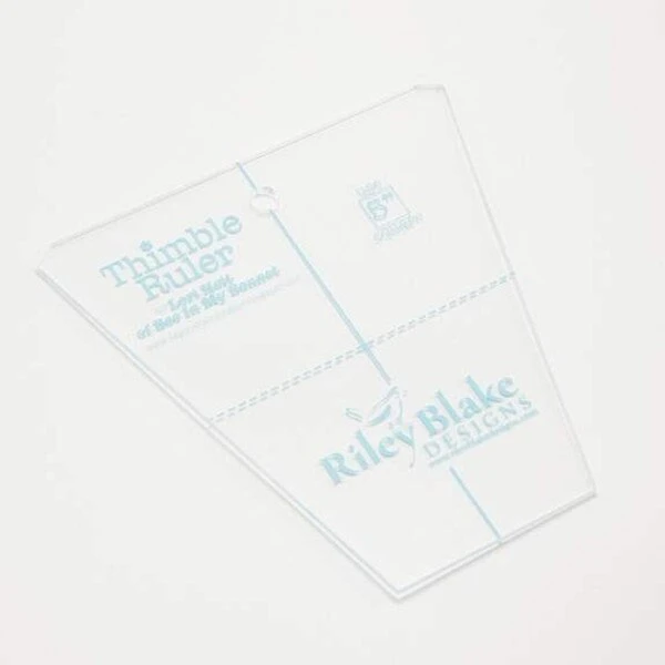 Lori Holt Thimble Ruler 5" 1 Lori Holt Thimble Ruler 5"