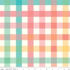 Wide Back Gingham Cottage Checked Multi