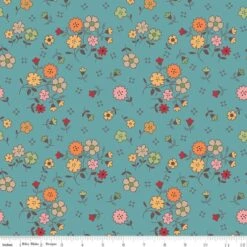 Wide Back Autumn Floral Raindrop