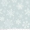 Wide Back Magical Winterland Snowflake Blue